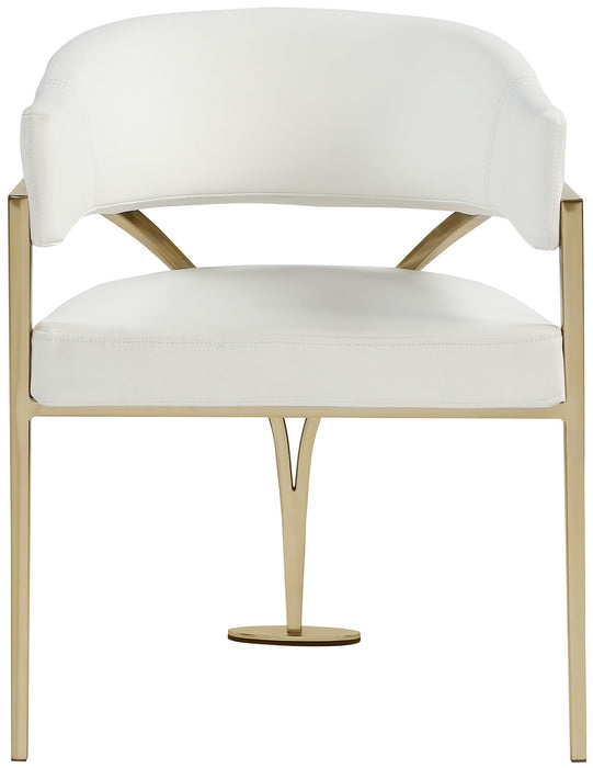 Madelyn - Dining Chair (Set of 2) - Brushed Brass - Simple Home Plus