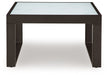 Beachloft - Black / Gray - Square Cocktail Table - Simple Home Plus