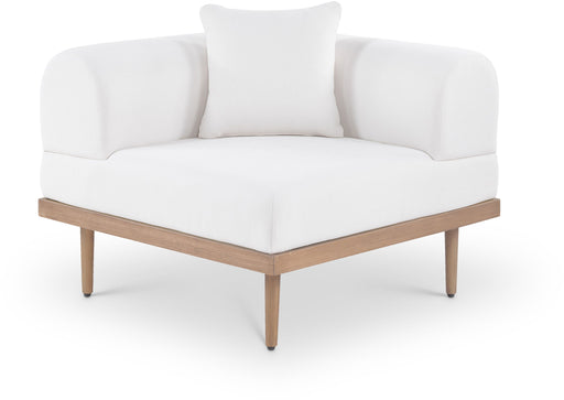 Laguna - Resilient Water Resistant Fabric Upholstered Outdoor Patio Modular Corner Chair - Simple Home Plus