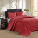 Quebec - King Reversible Bedspread Set - Red - Simple Home Plus