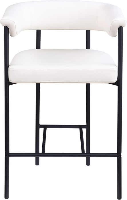 Malin - Faux Leather Counter Stool (Set of 2) - Simple Home Plus