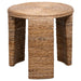 Artina - Woven Rattan Round Table - Simple Home Plus