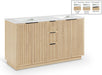Willard - Engineered Stone And Solid Wood Bathroom Vanity - Simple Home Plus