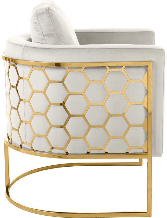 Casa - Chair with Gold Legs - Simple Home Plus