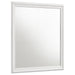 Louis Philippe - 38.25" Dresser Mirror - White - Simple Home Plus