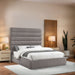 Adam - Linen Fabric Bed With 70.5" Headboard - Simple Home Plus