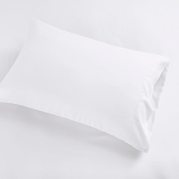 Microfiber - Twin Long All Season Wrinkle Free Sheet Set - White - Simple Home Plus