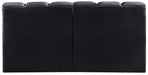 Arc - Velvet 2 Seats Modular Sofa - Simple Home Plus