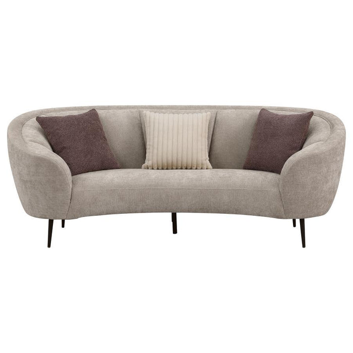 Ellorie - Upholstered Curved Sofa Set - Simple Home Plus