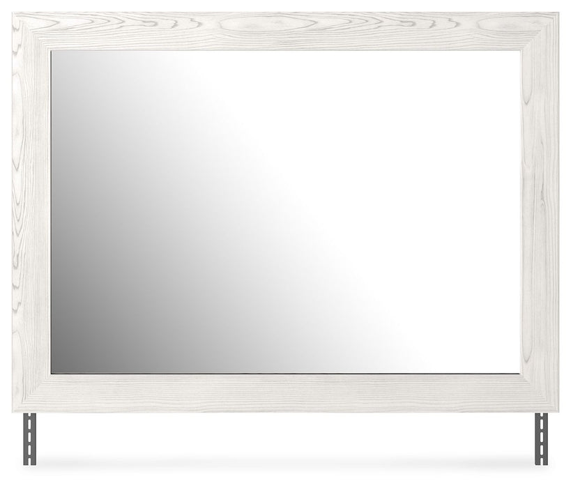 Gerridan - Bedroom Mirror - White / Gray - Simple Home Plus