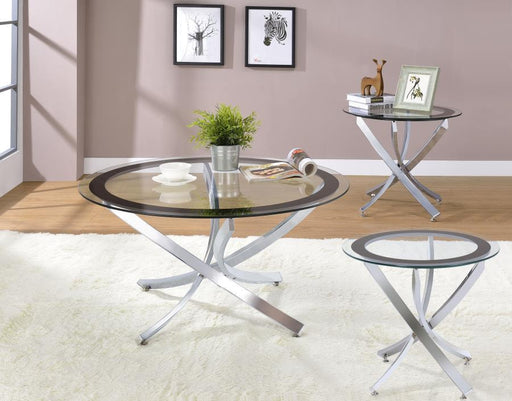 Brooke - Round Coffee Table Set - Simple Home Plus
