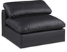 Comfy - Faux Leather Armless Chair - Simple Home Plus