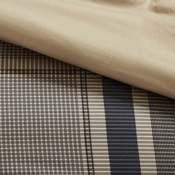 Robbie - Twin Comforter And Sheet Set - Navy Multi - Simple Home Plus