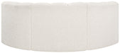 Arc - Boucle Fabric 3 Piece Modular U-Shaped Sofa - Simple Home Plus