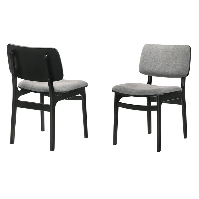 Lima - Upholstered Wood Dining Chairs (Set of 2) - Simple Home Plus