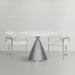 Emery - Marble/Stone Dining Table - White - Simple Home Plus