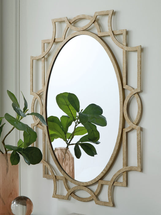 Fulkmore - Antique Gold Finish - Accent Mirror - Simple Home Plus