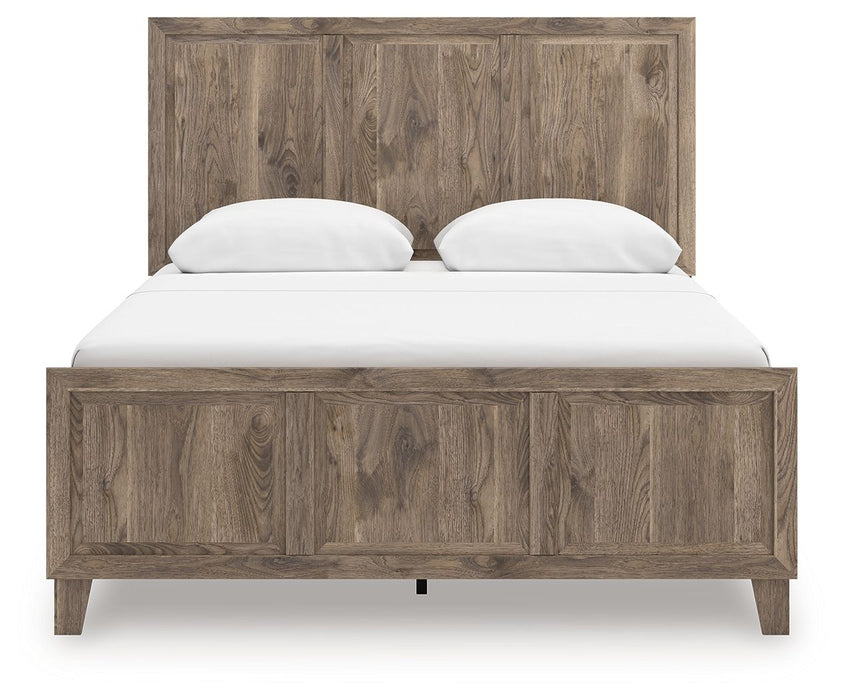 Rusticott - Panel Bed - Simple Home Plus