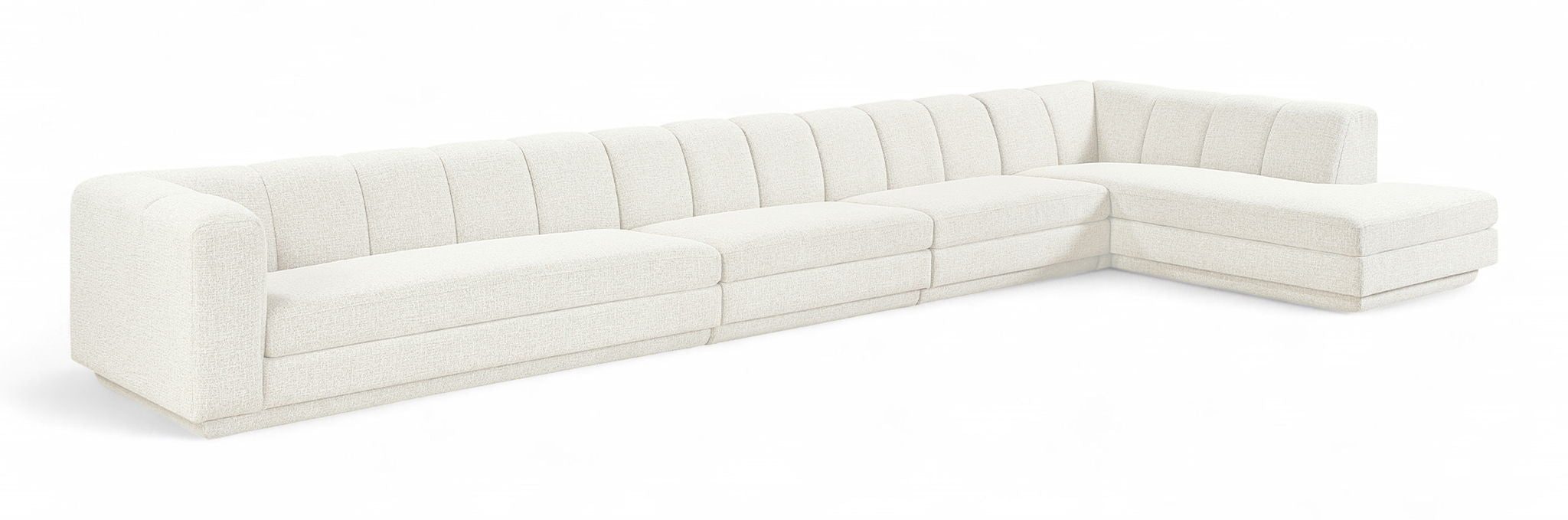 Modari - Sectional - Cream - Simple Home Plus