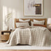 100% Linen - King/California King Linen Garment Washed Quilt Set - Linen - Simple Home Plus