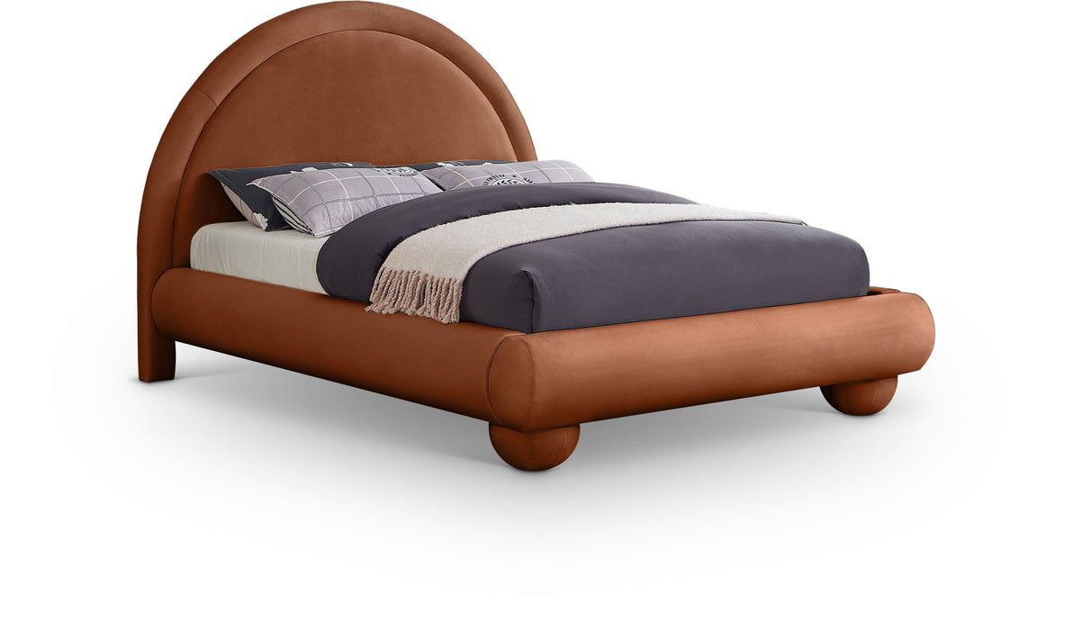Madrid - Velvet Upholstered Bed - Simple Home Plus