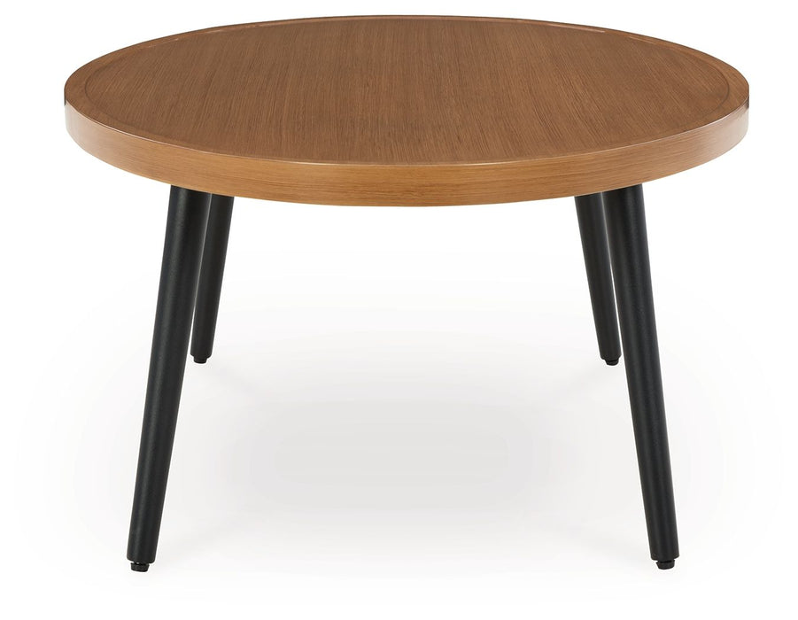 Horizon Hall - Two-tone Brown - Cocktail Table - Simple Home Plus