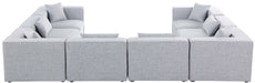 Cube - Linen 8 Piece Modular Sectional - Simple Home Plus