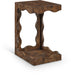 Vassa - Burl Veneer End Table - Simple Home Plus