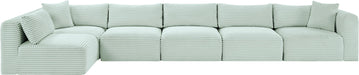 Shaggy - 6 Piece Modular Sectional - Simple Home Plus