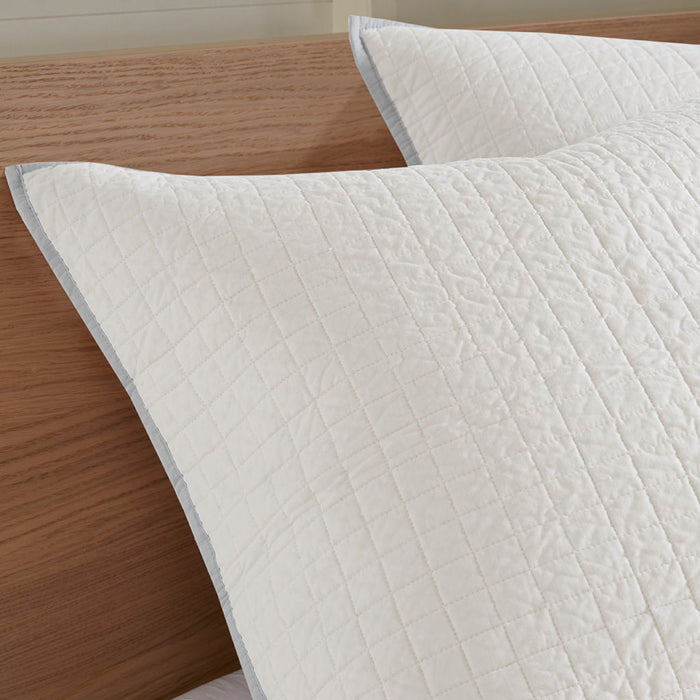 Brooklyn - Comforter Set - Gray - Simple Home Plus