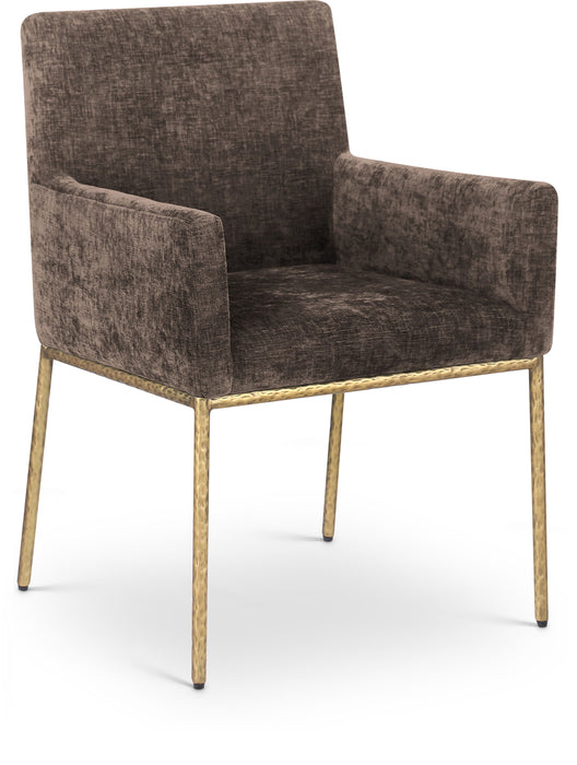 Reeves - Dining Chair With Gold Legs (Set of 2) - Simple Home Plus