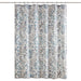 Bonnie - Printed Seersucker Shower Curtain - Blue - Simple Home Plus