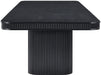 Mohari - Solid Wood And Oak Veneer 112" / 160" Dining Table - Simple Home Plus
