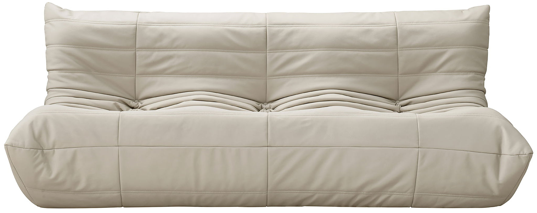 Relax - Vegan Leather 77.75" Upholstered Sofa - Simple Home Plus