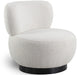 Calais - Accent Chair With Black Base - Simple Home Plus