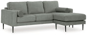 Hazela - Charcoal - Sofa Chaise - Simple Home Plus