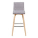 Vienna - Swivel Bar Stool - Light Brown Base - Simple Home Plus