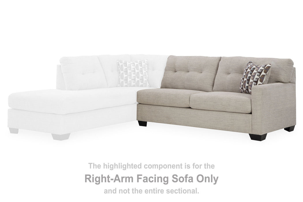 Mahoney - Raf Sofa - Pebble - Simple Home Plus