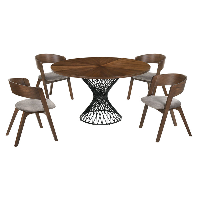 Cirque And Jackie - Round Dining Set - Simple Home Plus