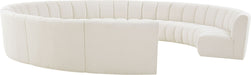Infinity - 11 Piece Boucle Modular Sectional - Simple Home Plus