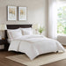 Nile - 3 Piece King/California King Sateen With Embroidery Duvet Set - Multi - Simple Home Plus