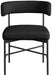 Rivage - Durable Dining Chair With Black Frame (Set of 2) - Simple Home Plus