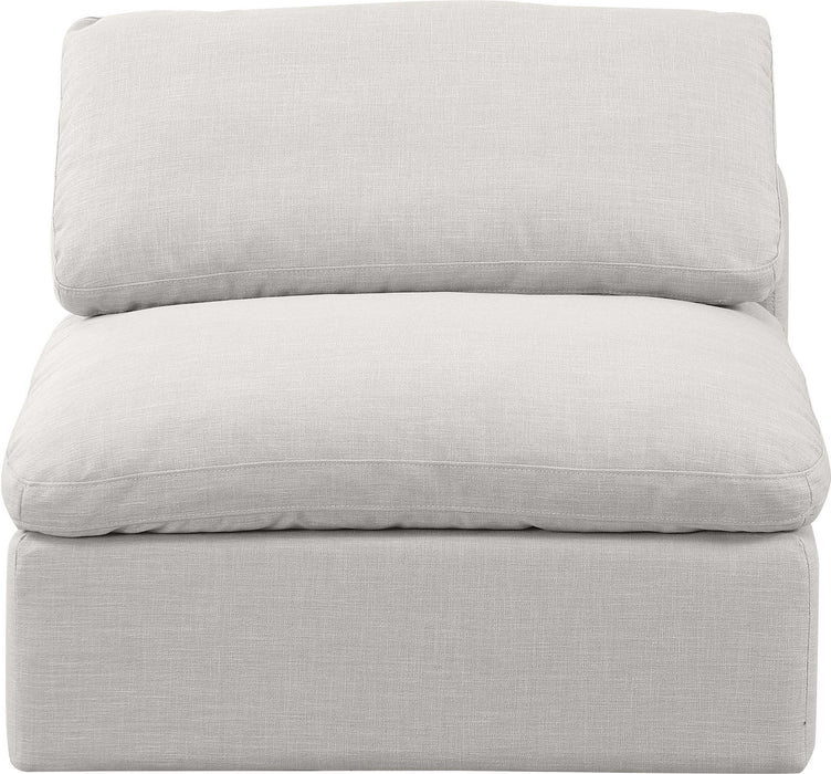Indulge - Linen Armless Chair - Simple Home Plus