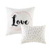 Raina - Brushed Microfiber Printed Comforter Set - Blush / Gold - Simple Home Plus