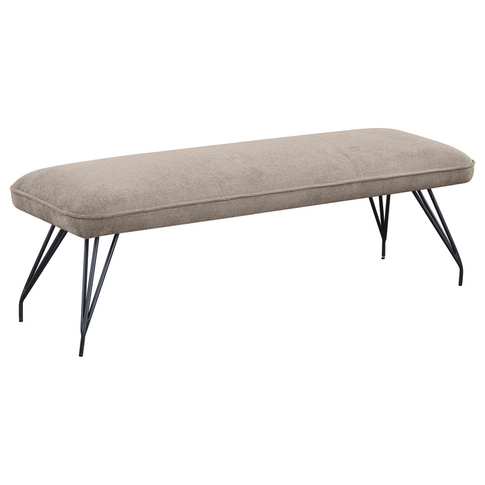 Dodson - Fabric Upholstered Dining Bench - Simple Home Plus
