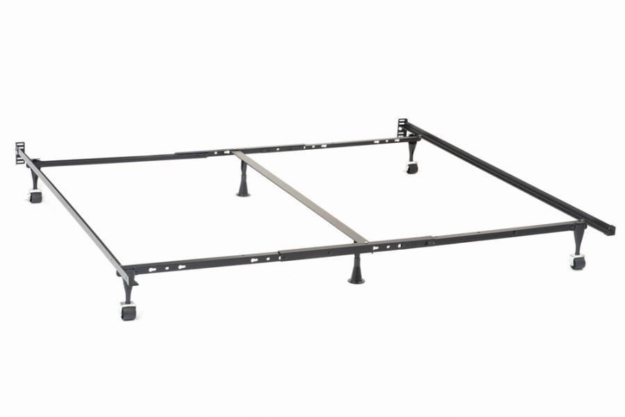 Kerns - Queen Or Eastern King Or California King Bed Frame - Black - Simple Home Plus