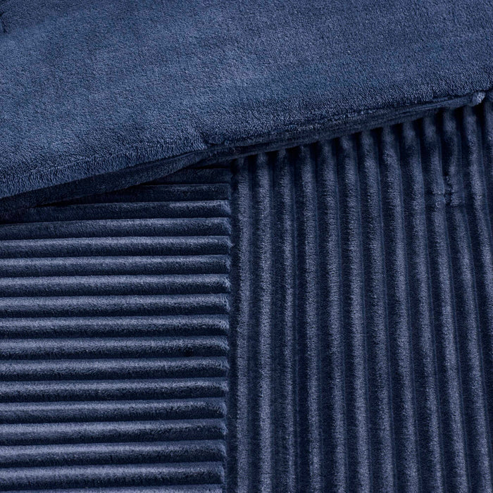Parker - King Comforter Mini Set - Navy - Simple Home Plus