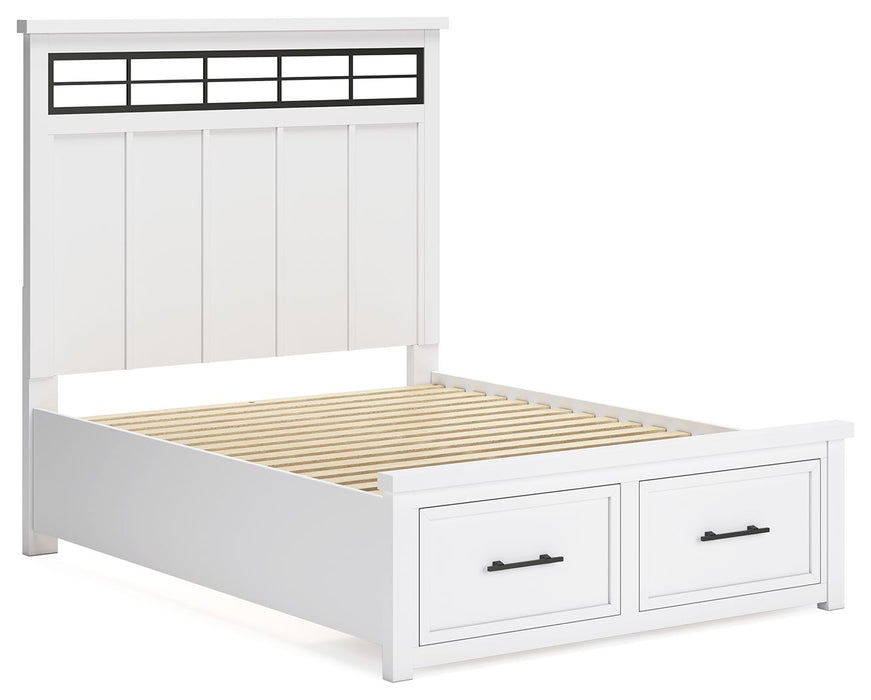 Ashbryn - Panel Storage Bed - Simple Home Plus