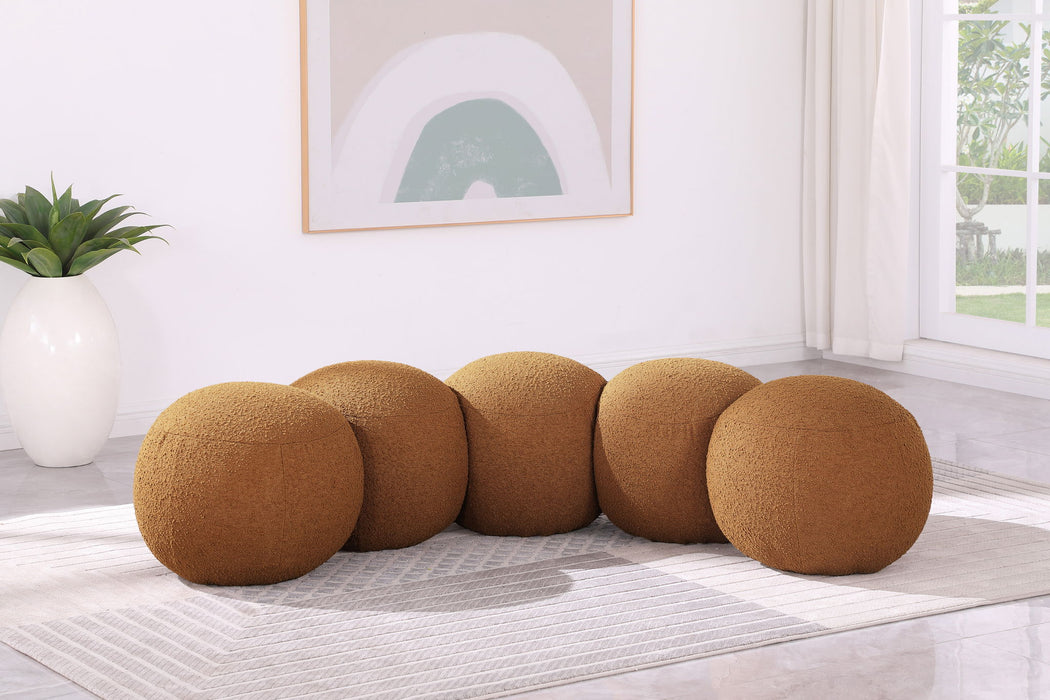 Apollo - Boucle Fabric Bench - Simple Home Plus
