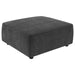 Sunny - Square Upholstered Ottoman - Simple Home Plus